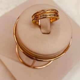 AN OURO APARADOR BAGUETE