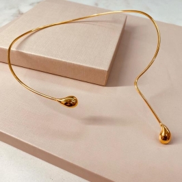 ARO OURO FINO LONGO GOTA