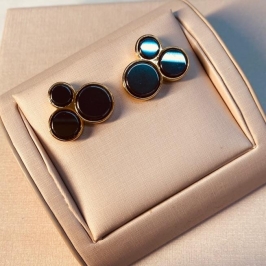 BR OURO 3 CIRCULOS HEMATITA