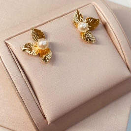 BR OURO 3 FOLHAS E PEROLA P