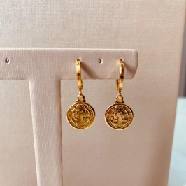 BR OURO ARGOLA FINA PG SÃO BENTO