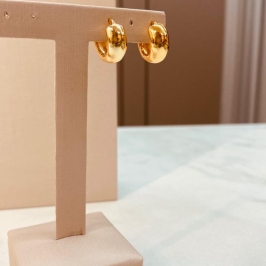 BR OURO ARGOLA GROSSA LISA