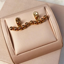 BR OURO EARJACKET BOLAS