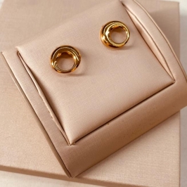 BR OURO ESFERA VAZADA