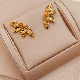 BR OURO FLOR CRAVEJADO