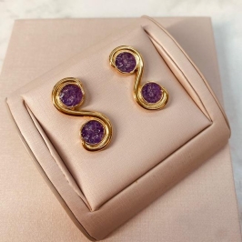 BR OURO FRAGMENTOS AMETISTA