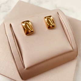 BR OURO RETANGULAR LISO