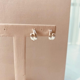 BR PRATA ARGOLA GOTAS