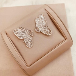 BR PRATA BORBOLETA ZIRCONIA