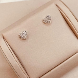 BR PRATA CORAÇÃO CRAVEJADO P