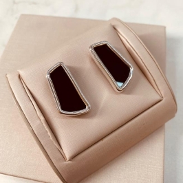 BR PRATA GEOMETRIC ACRILICO BLACK