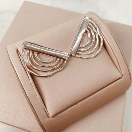 BR PRATA LEQUE VAZADO