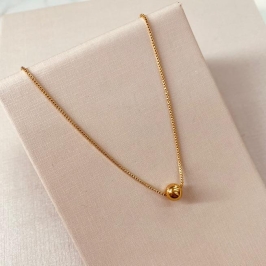 CL OURO VENEZIANA BOLA LISA 5MM