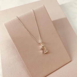 CL PRATA GATO SENTADO