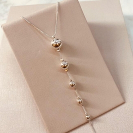 CL PRATA GRAVATINHA BOLAS LISAS