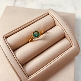 AN OURO SOLITÁRIO TORTA TURQUEZA