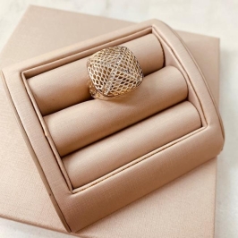 AN PRATA QUADRADO VAZADO