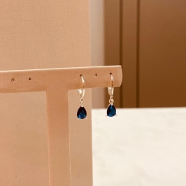 BR PRATA ARGOLA SAFIRA