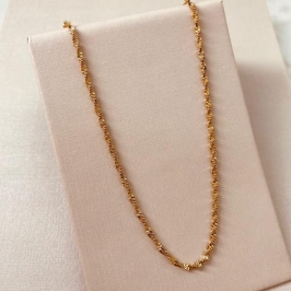 CR OURO SINGAPURA 2MM 45CM