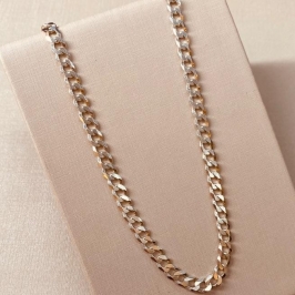 CR PRATA 925 GRUMET 60CM 4mm