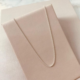 CR PRATA GRUMET 1MM 45CM