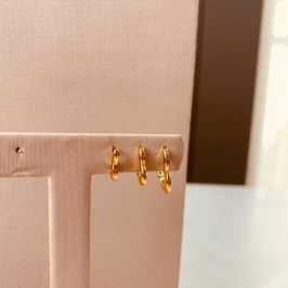 TR OURO ARGOLA CORAÇÃO FINA