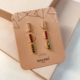 TR OURO CRISTAL, ROSA E ESMERALDA