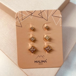 TR OURO FLOR QUADRADA