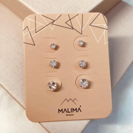 TR PRATA 925 PONTO DE LUZ 3,4,5MM