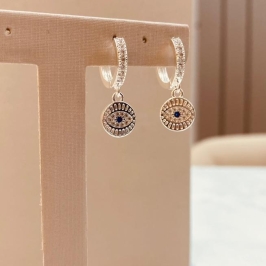 BR PRATA ARGOLA MICROCRAVEJADA PG MANDALA OLHO GREGO