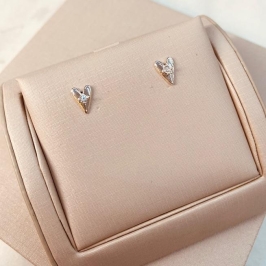 BR PRATA CORAÇÃO E PONTO DE LUZ AO CENTRO