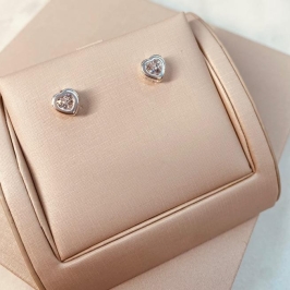 BR PRATA ZIRCONIA CORAÇÃO CAIXA ALTA