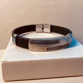 BRAC AÇO BORRACHA SETAS