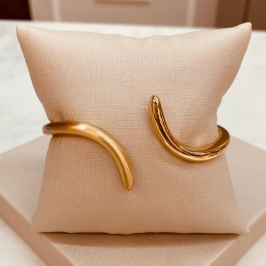 BRAC OURO LISO E FOSCO