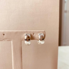 BR PRATA ARGOLA LISA 12MM