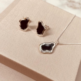 CJ PRATA ORGANICO RESINA PRETA P