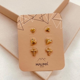 TR OURO CRUZ CORAÇÕES