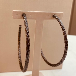 BR NERO ARGOLA TRANÇADA 7,5CM