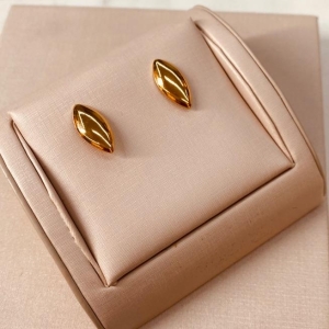 BR OURO BOTÃO COMPRIDO LISO P