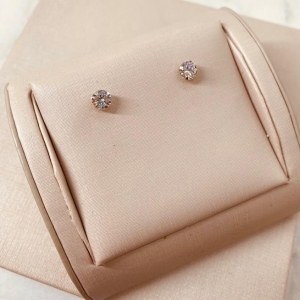 BR PRATA 925 PONTO DE LUZ 5MM