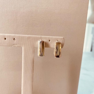 BR PRATA ARGOLA LISA QUADRADA