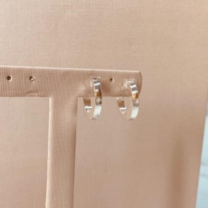 BR PRATA ARGOLA QUADRADA P