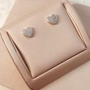 BR PRATA CORAÇÃO MICROCRAVEJADO M