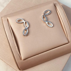 BR PRATA EARCUFF 3 CIRCULOS