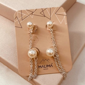 BR PRATA PEROLA CORRENTE