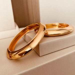 BRAC OURO LISO FINO