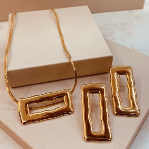 CJ OURO QUADRADO ORGANICO