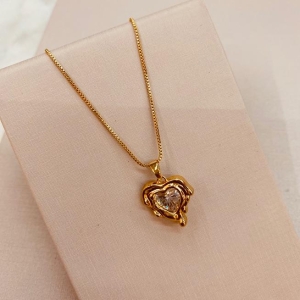 CL OURO CORAÇÃO ORGANICO CRISTAL