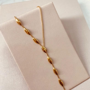 CL OURO GRAVATINHA FOLHAS LISAS