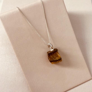 CL PRATA OLHO DE TIGRE BRUTA